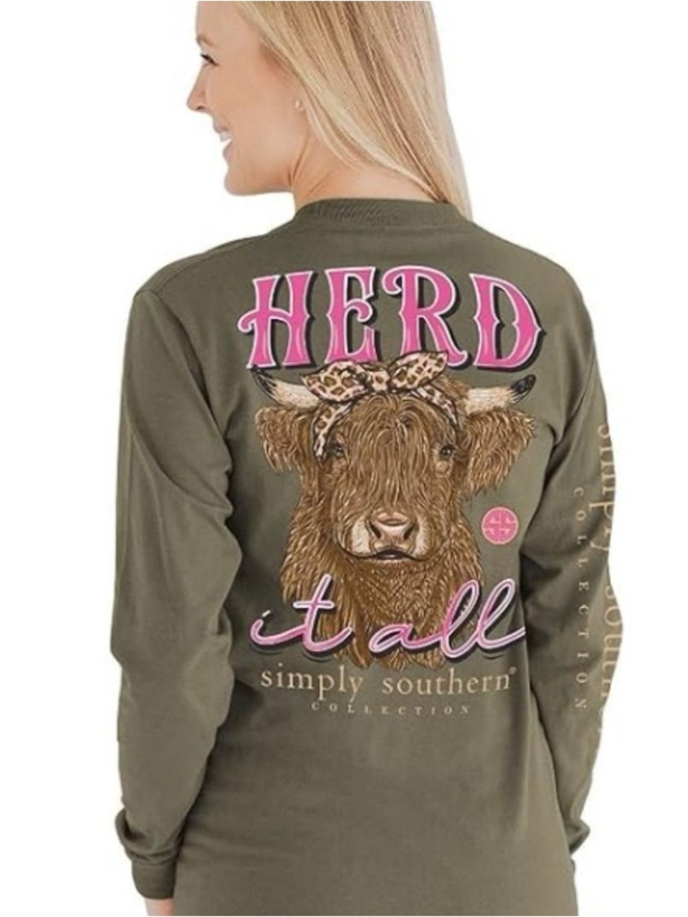 Simply Southern HERD IT ALL LONG SLEEVE TEE